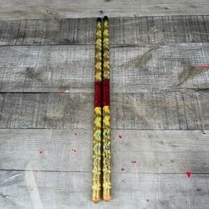 Vintage Dandiya Drum Sticks Pair